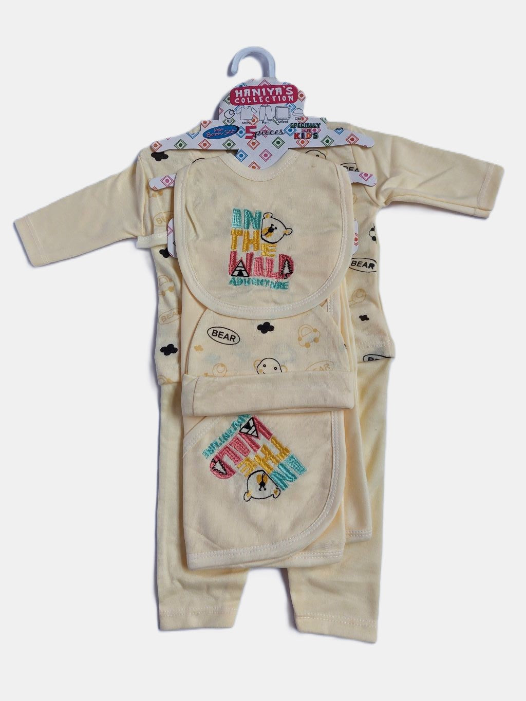 Adventure Newborn Starter Set – Full Sleeves – Round Neck