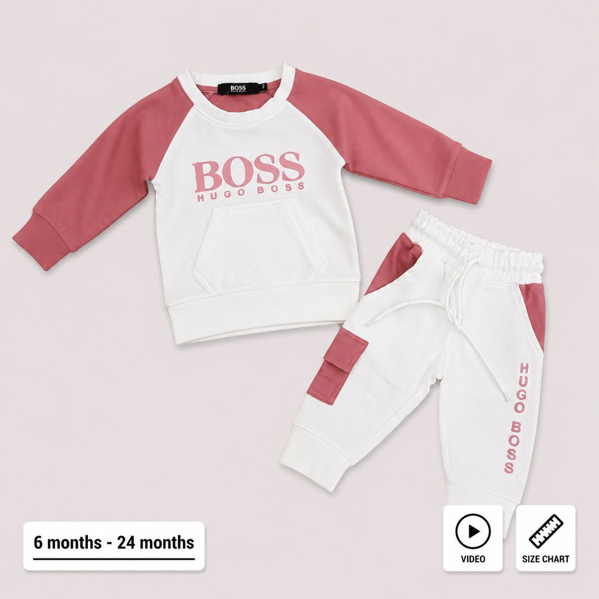 Boys Stylish BOSS Printed Tracksuit Midseason