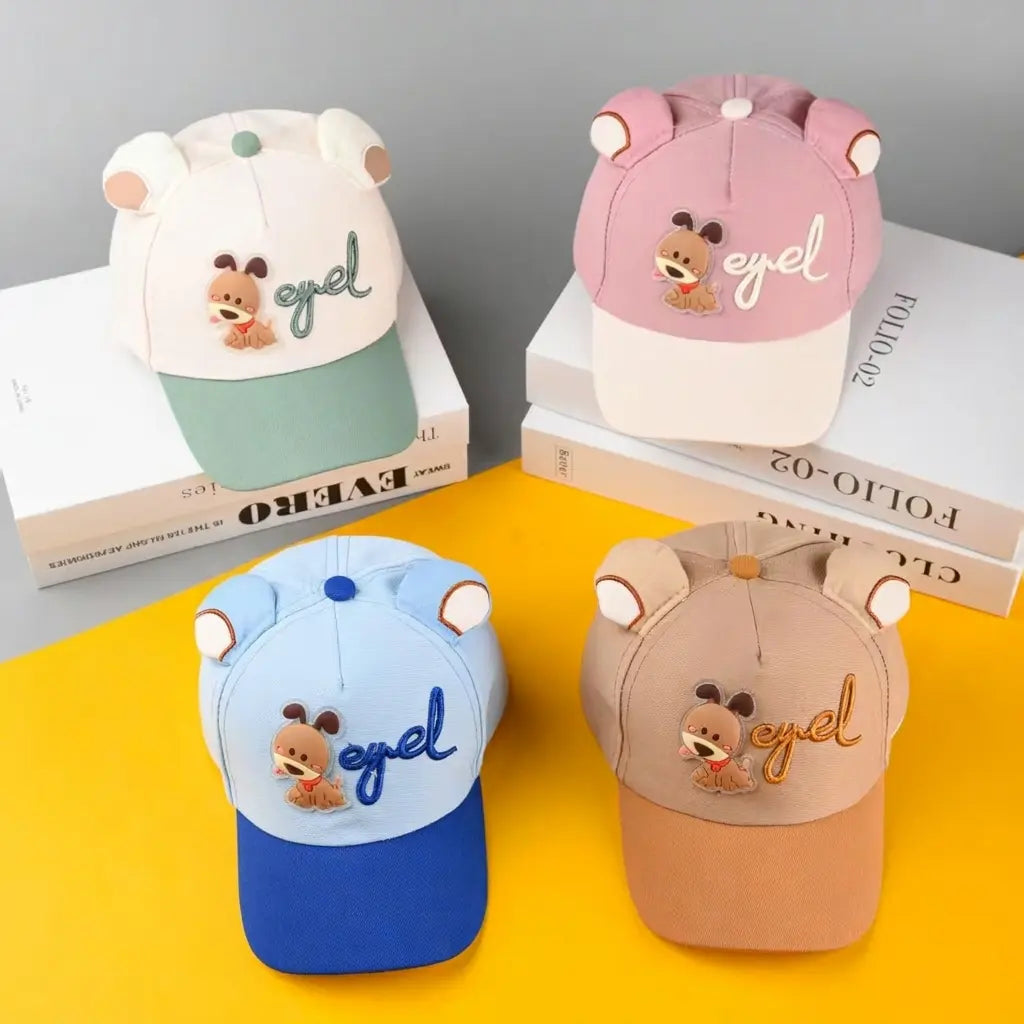 Eyel Adjustable Cap for Kids โ Cartoon Bear Ear โ Imported