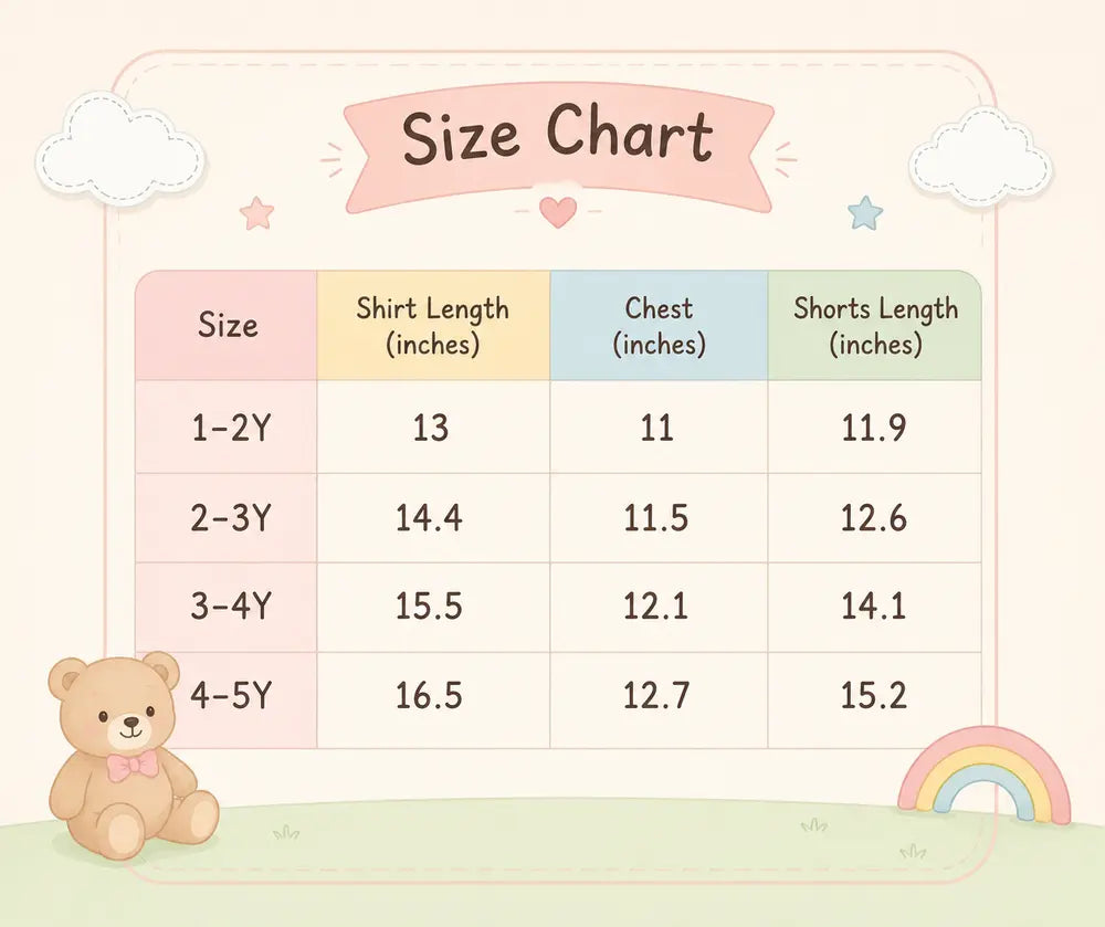 2Piece Dino & Capybara Print T-Shirt & Shorts Set (Imported) – 1 to 5Y