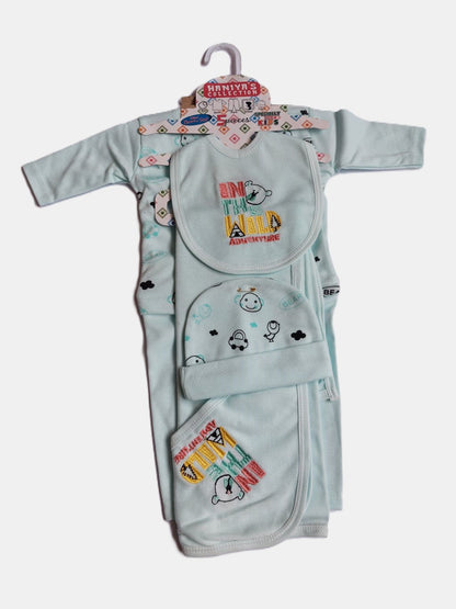 Adventure Newborn Starter Set – Full Sleeves – Round Neck