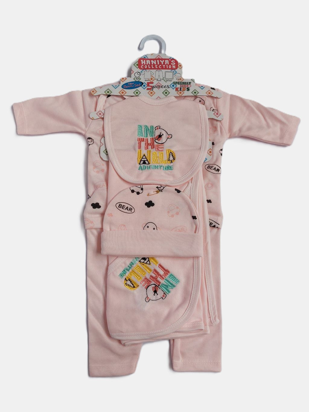 Adventure Newborn Starter Set – Full Sleeves – Round Neck