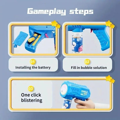 Automatic Bubble Gun – 10 Holes
