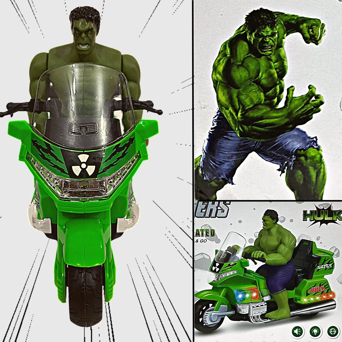 Avengers Battery operated Hulk Toy