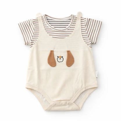 Baby Dog Print Romper Bodysuit Set Imported 6 to 24M full suit