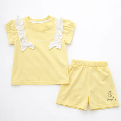 BabyGirlsShirt_ShortsSummerOutfitSet-Importedhowitlookswearingpairview