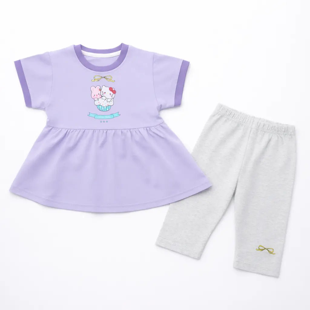 Imported Girls Tunic Top & Leggings for Summer 1 to 5Y