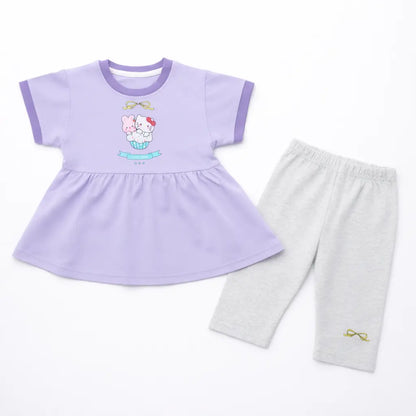 Imported Girls Tunic Top & Leggings for Summer 1 to 5Y