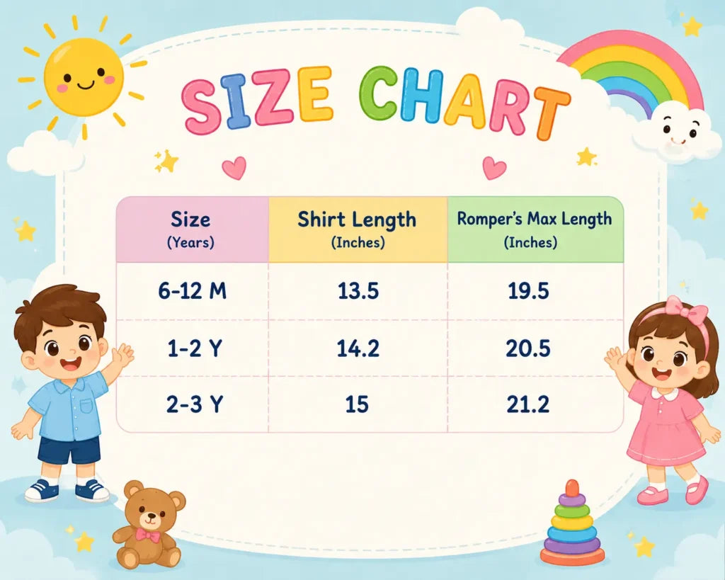Beige Polka Dot Flower Dungaree Set Imported 6 to 24M size chart
