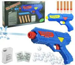 Blowgun Toy – Water Absorption Balls & Foam Bullets