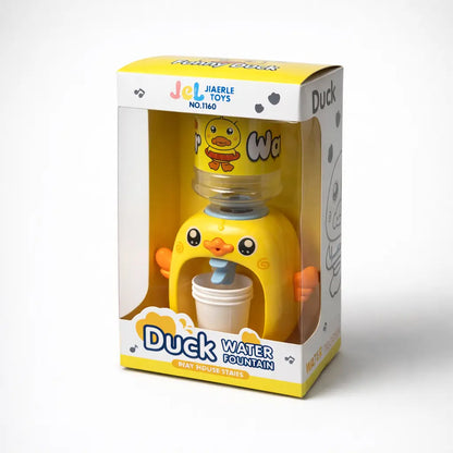 Duck Water Dispenser Toy for Kids Sound & Lights 3 Cups