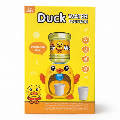 Duck Water Dispenser Toy for Kids Sound & Lights 3 Cups