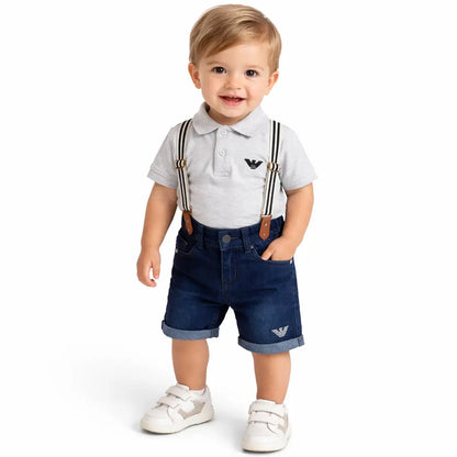 Emporio Armani Inspired Toddler Boy Outfit – 0 TO 24M