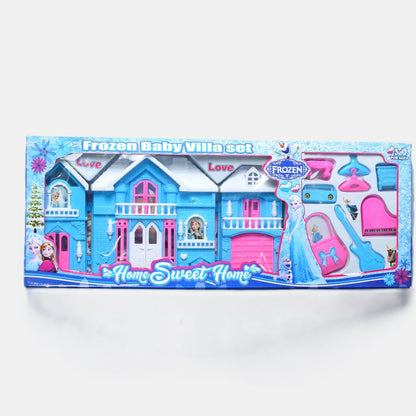 Frozen Baby Villa Dollhouse Set – Expandable Villa Design