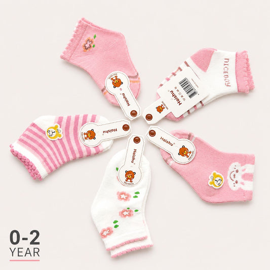 HQF017BabySoftCottonAnkleKidsSocks