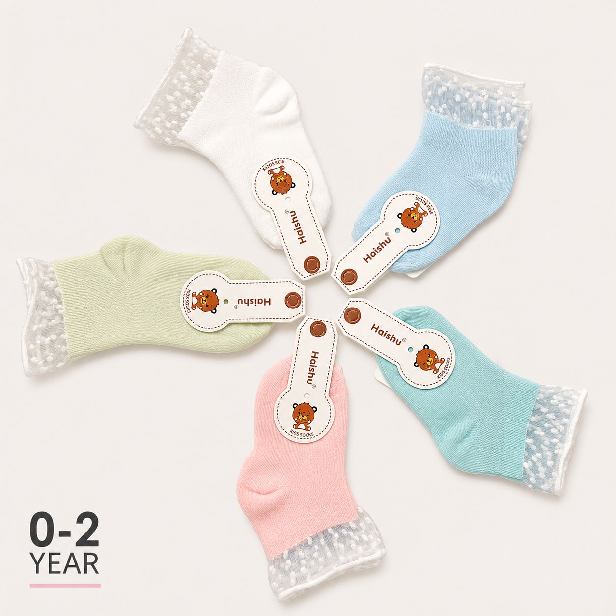 HQF018BabySoftCottonAnkleKidsSocks