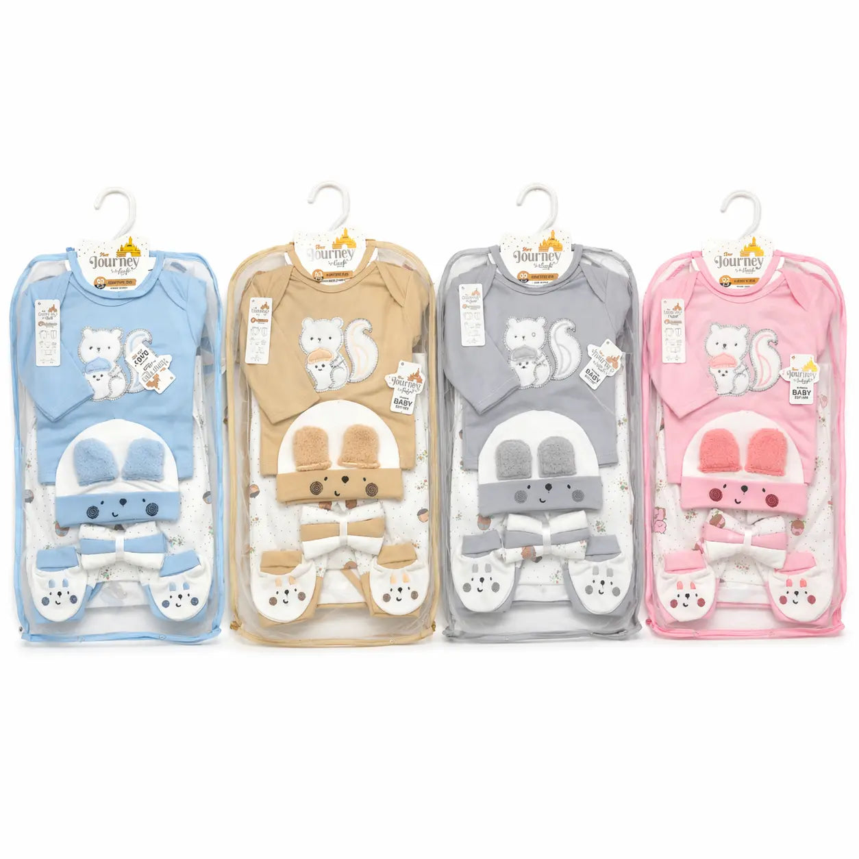 IKG Newborn Baby 10 Piece Gift Set Cotton Full Sleeve