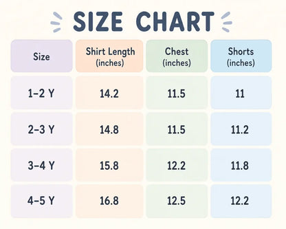 Imported Short Sleeve Polo Top & Elastic Shorts – 1 to 5Y