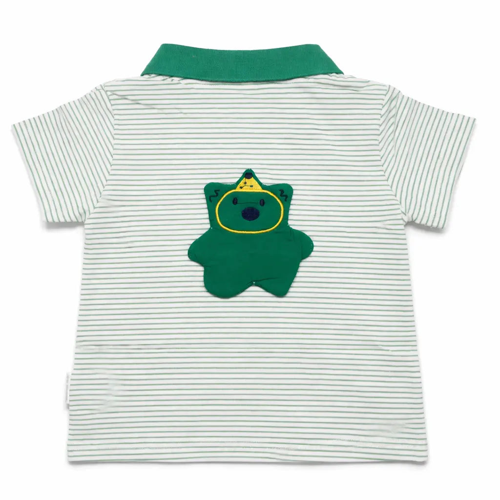 Imported Short Sleeve Polo Top & Elastic Shorts – 1 to 5Y