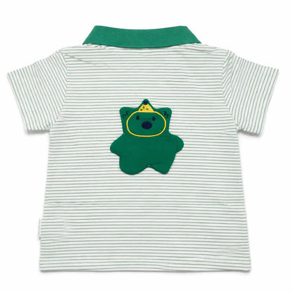 Imported Short Sleeve Polo Top & Elastic Shorts – 1 to 5Y