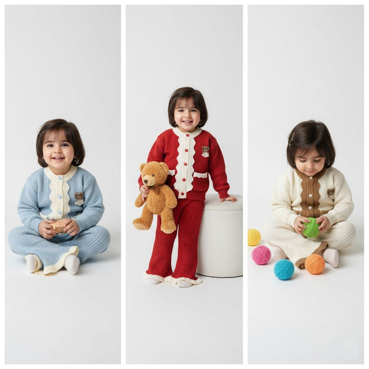 Imported Sweater Suit for Winters Available in 4 Colors 18M to 6Y