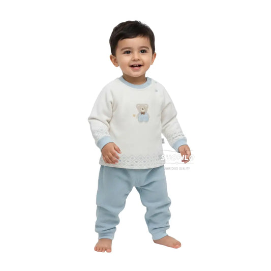 Imported 2 Piece Outfit for Winter Soft Velvet Feel 6 to 24M