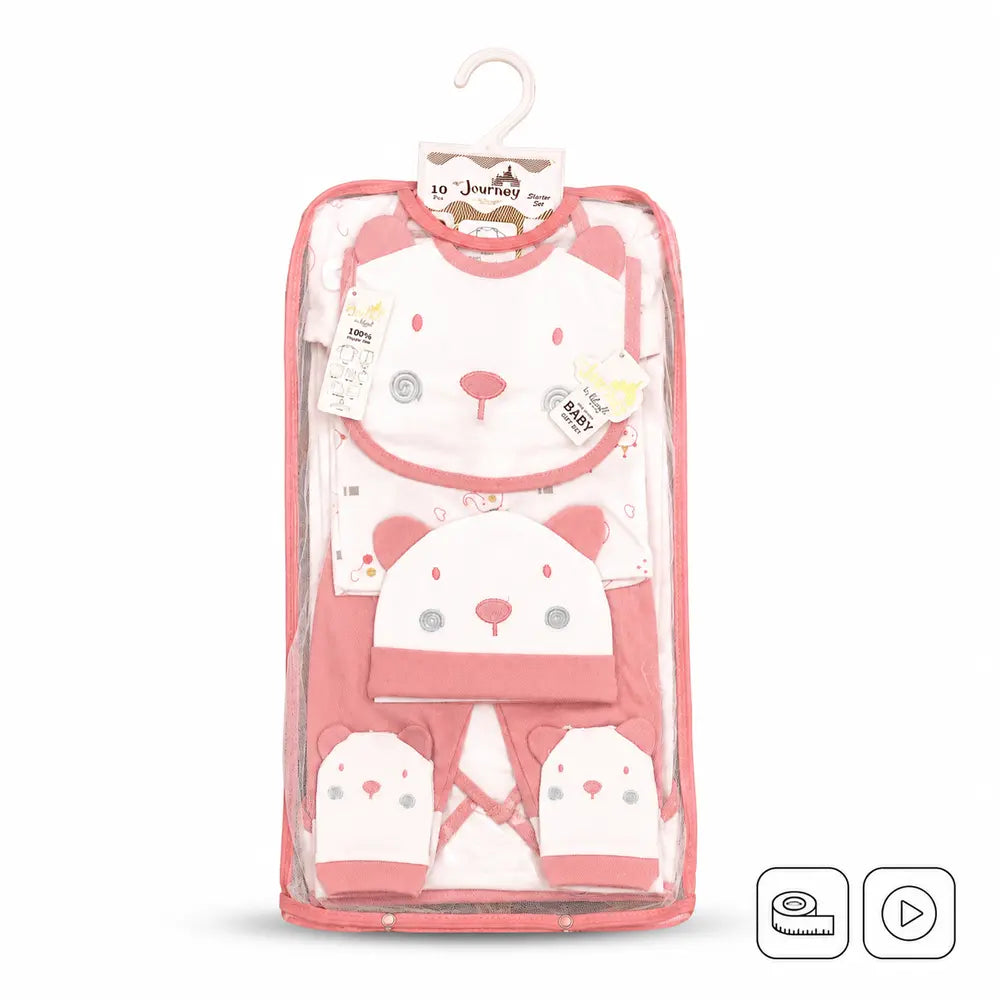 MM Newborn Baby Gift Set 10 Piece Full Sleeve Starter Set