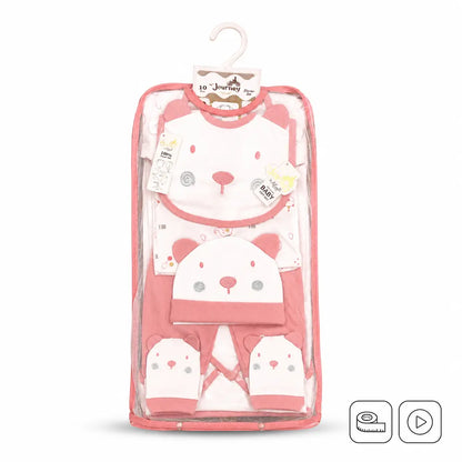 MM Newborn Baby Gift Set 10 Piece Full Sleeve Starter Set