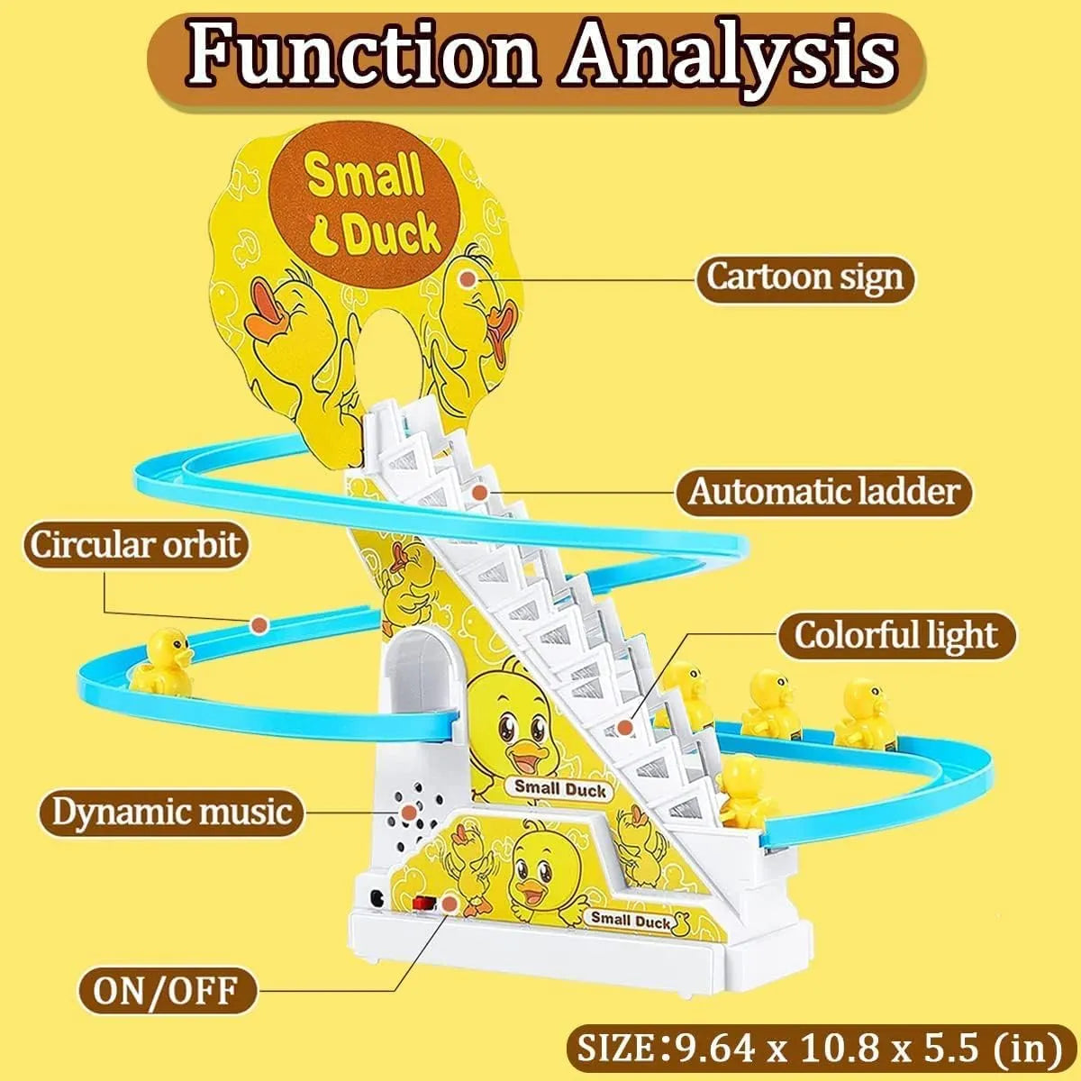 Small Duck Musical SlidingToy – 3 Ducks
