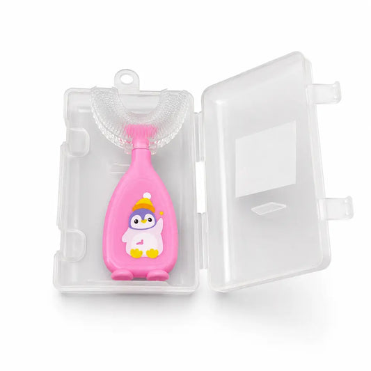 Soft & Imported Baby Training Toothbrush with Storage Case