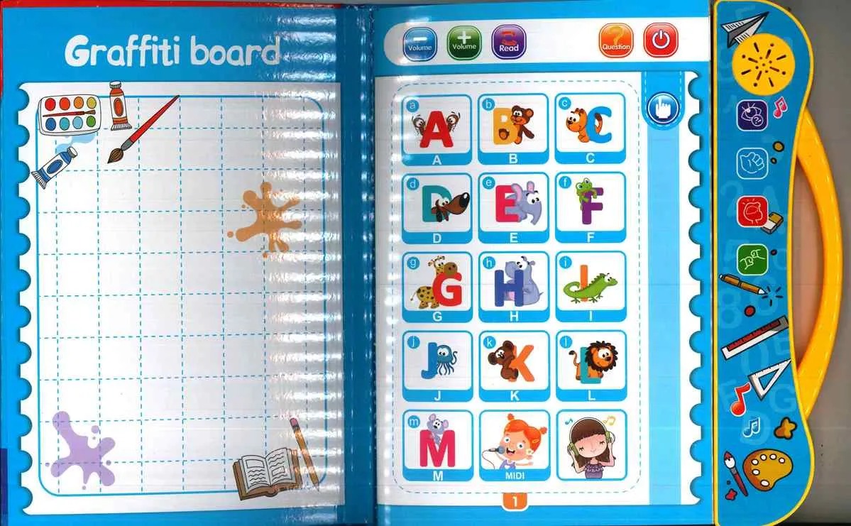 Study Book Intellectual Learning Toy