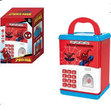 Spiderman Money Bank – Digital Code & Finger Prints