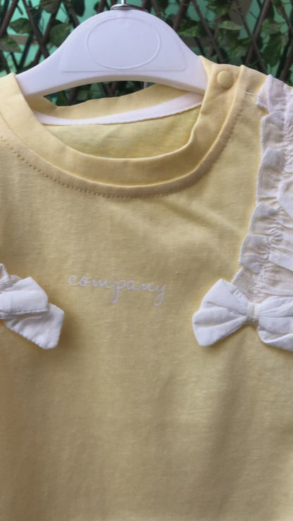 Imported Summer Shirt & Shorts for Girls 6 TO 24M