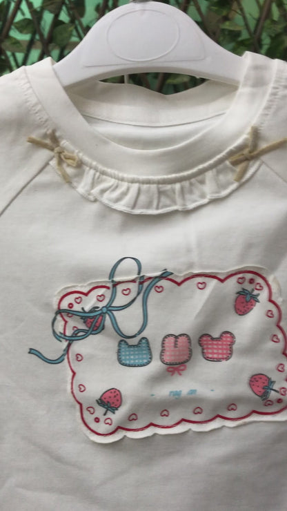 Imported Girl’s Summer T Shirt & Brown Shorts 1 to 5Y