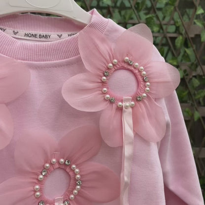 Girls Floral 2 Piece Imported Outfit for Midseason original product video