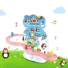 1 Electric Sliding Penguin Track Toy Playset for Kids - Dream Castle Track