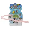 2 Electric Sliding Penguin Track Toy Playset for Kids - Dream Castle Track