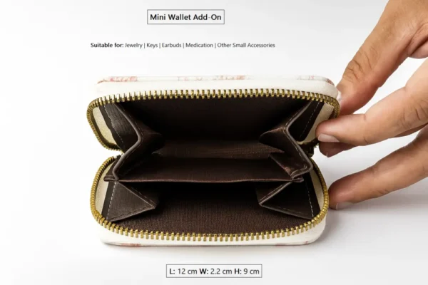 3. Mini Pocket Size Wallet Inner view