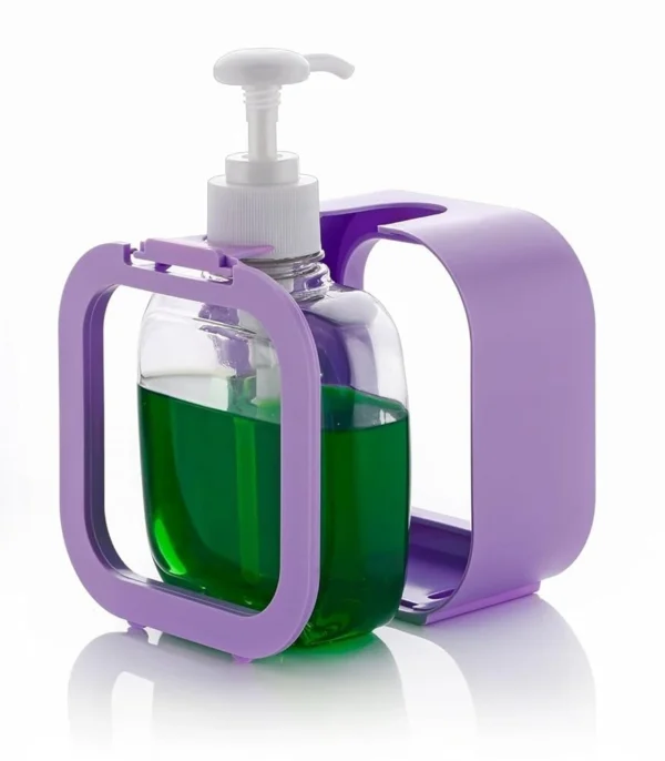 300 ml Soap Dispenser Bottles Refillable Shampoo Shower Gel Liquid Soap Container Empty Lotion Bottles Hand Pump Soap Dispenser 7 purple variant open sheel preview