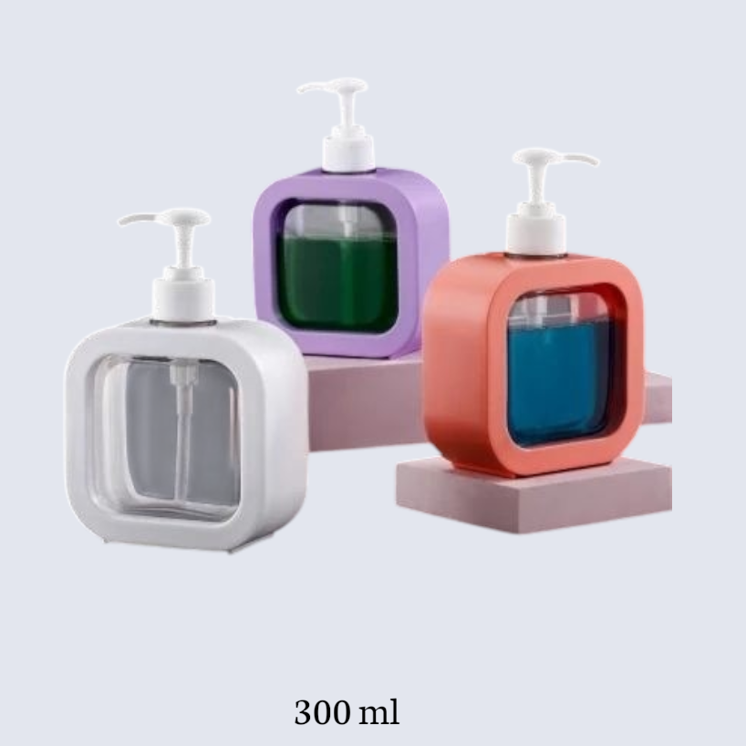 300ml Soap Dispenser Bottles Refillable Shampoo Shower Gel Liquid Soap Container Empty Lotion Bottles Hand Pump Soap Dispenser front main imagen