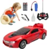 Limit Spray & Smoke Function Rechargeable Remote Control High Speed 3D Famous Car With Lights And Left Right Turn Option 4