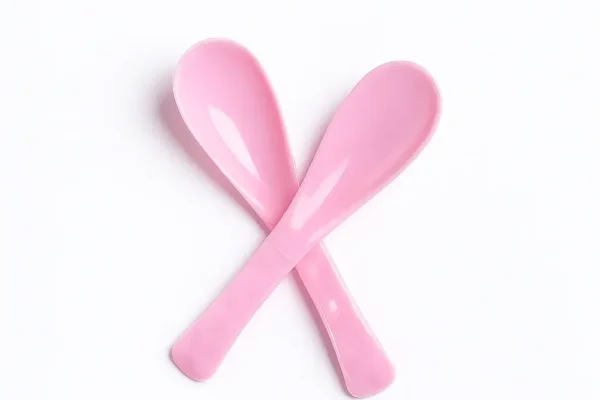 Pack of 6 Premium Baby Soup Feeding Spoons-pair of pink-variant