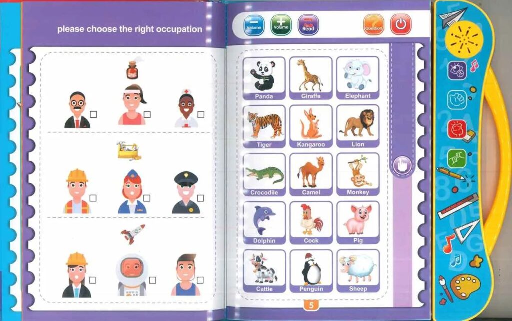 Study Book Intellectual Learning For Kids 11