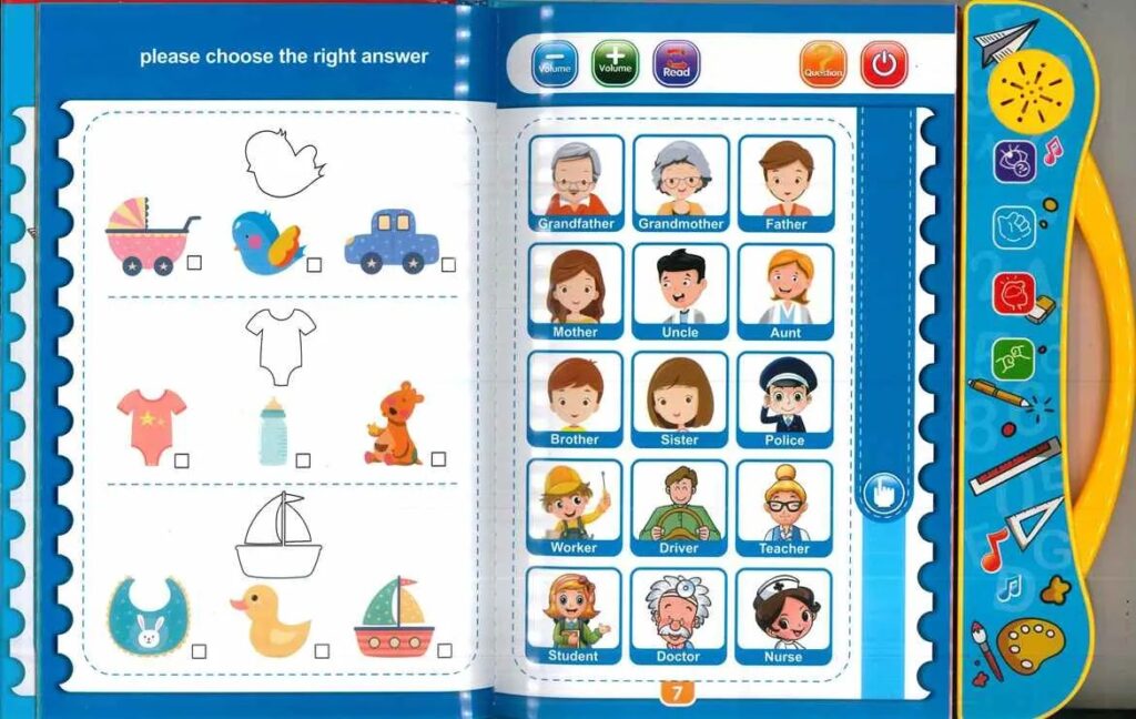 Study Book Intellectual Learning For Kids 12