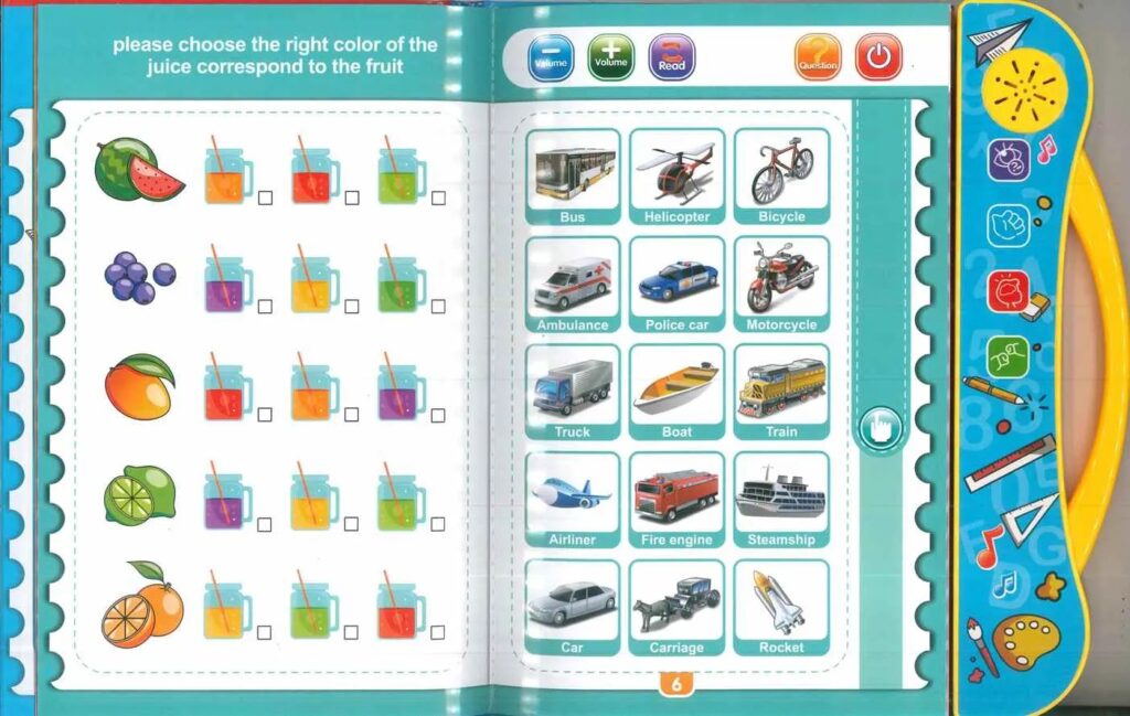 Study Book Intellectual Learning For Kids 15
