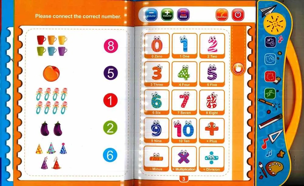 Study Book Intellectual Learning For Kids 6