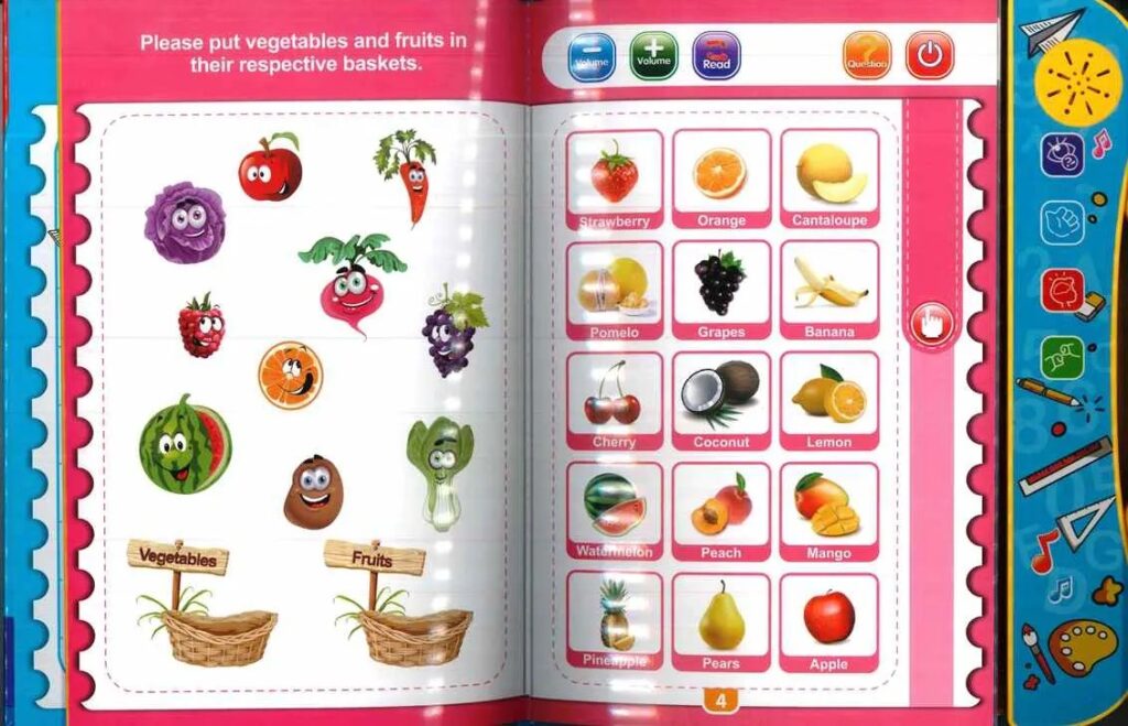 Study Book Intellectual Learning For Kids 7