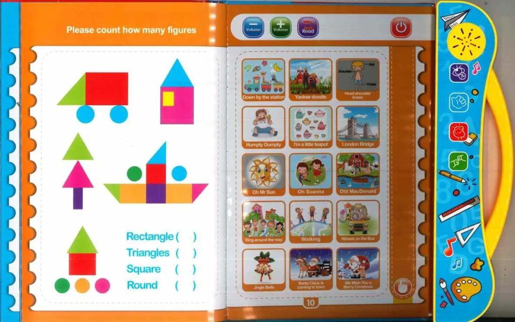 Study Book Intellectual Learning For Kids 8