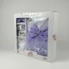 5 Newborn Gift Box – Baby Girl Light Purple Party Dress box pack view