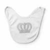6 Newborn Baby Girl Gift Set 5 Piece Princess Outfit – Crown Design bib
